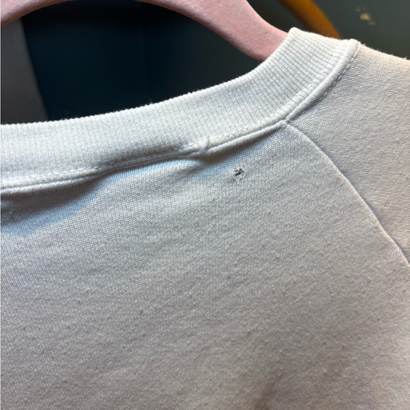Vintage White Sweatshirt with Nautical Embroidery - Picture 5 of 5